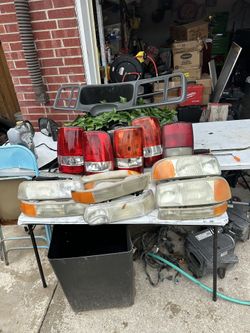 Chevy Gmc Headlights Taillights 99-06