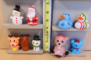 Holiday Themed Runber Toy Lot