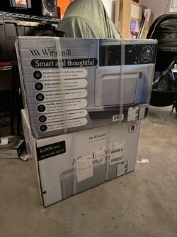 Windmill window AC in box