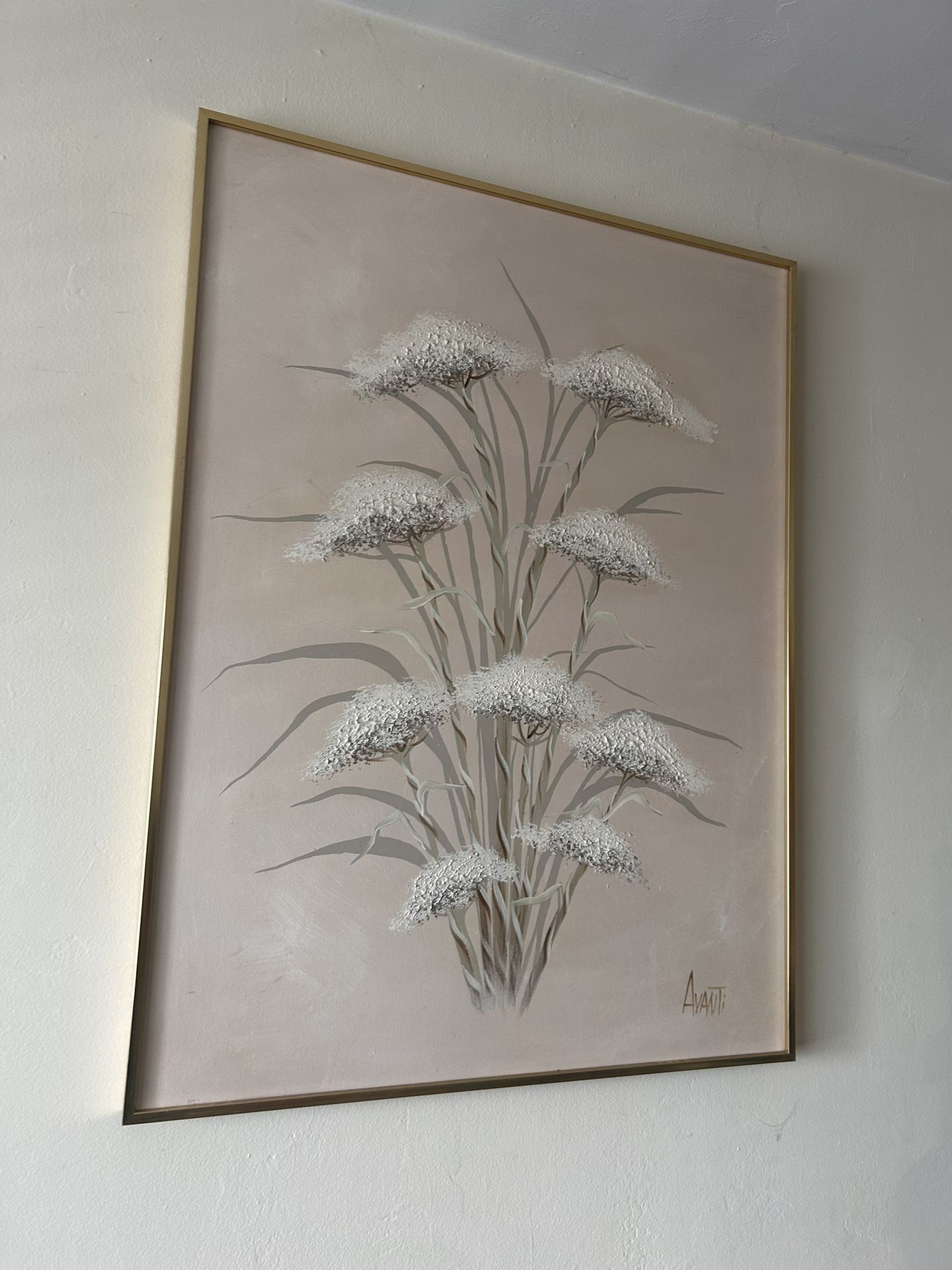 Beautiful Painting Of Queens Anne Lace