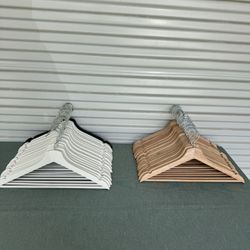 44 Wood Hangers - Model Home Decor 