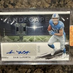 2023 Panini Impeccable Rookie Landscape Sam Laporta RC auto /99