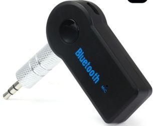 CAR Bluetooth Receiver, Wireless 3.5mm AUX Audio Reception Adapter Car Kit Handsfree Home Stereo Music and More Built-in Mic