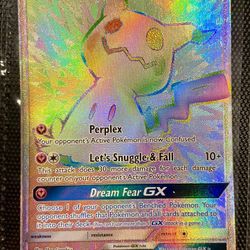 Pokémon Card- Mimikyu GX 