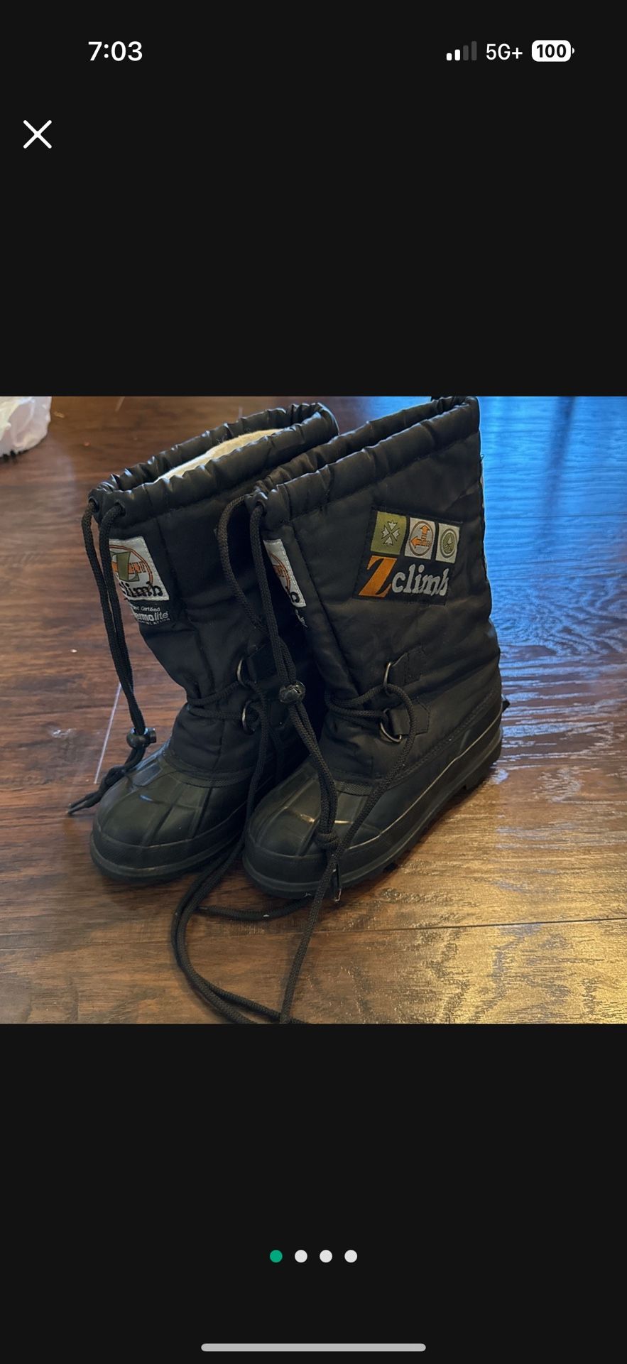 Snow boots Kid Size 1