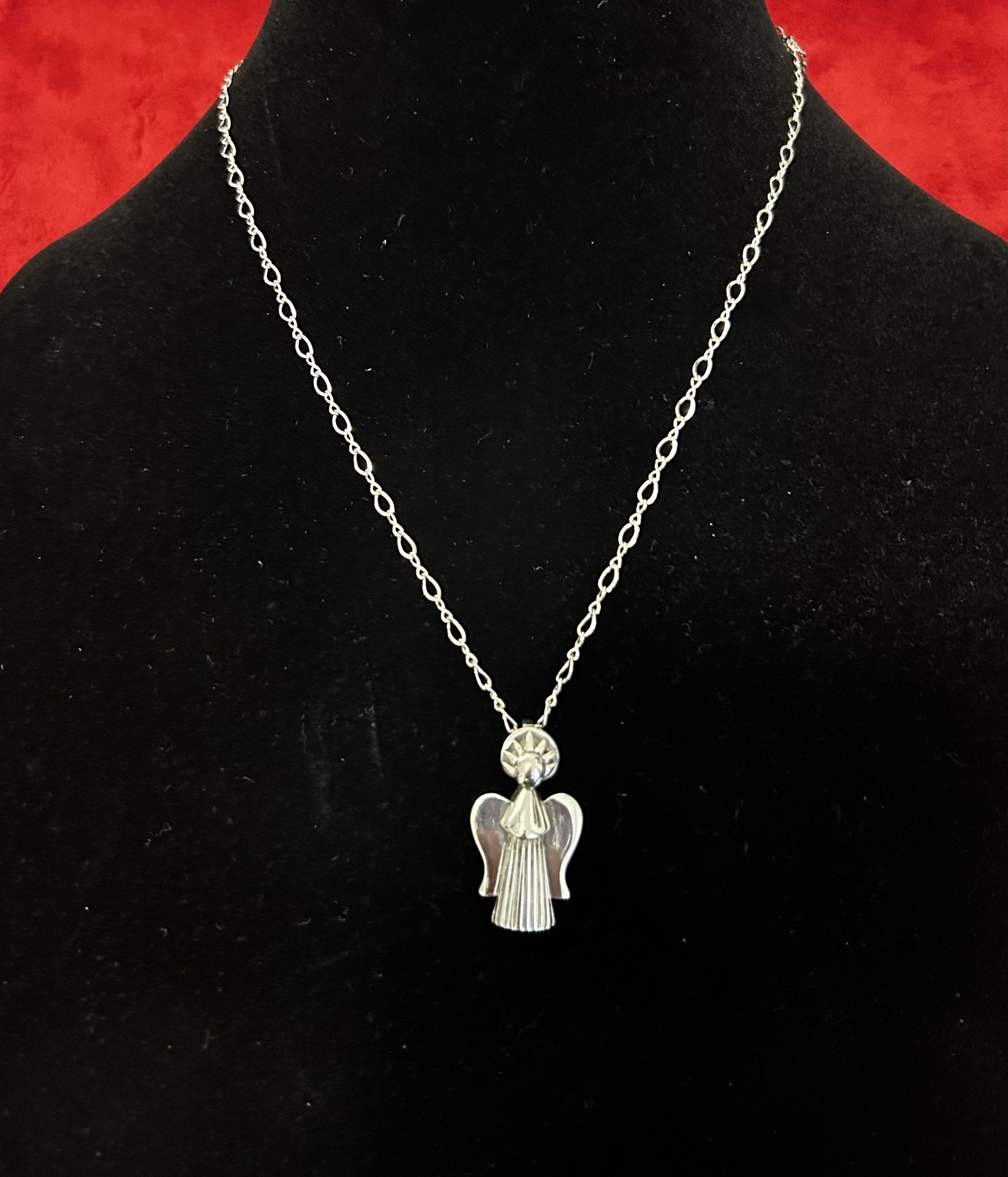 Grace Silver Angel Pendant
