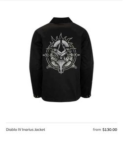 Diablo IV Inarius Jacket 3X