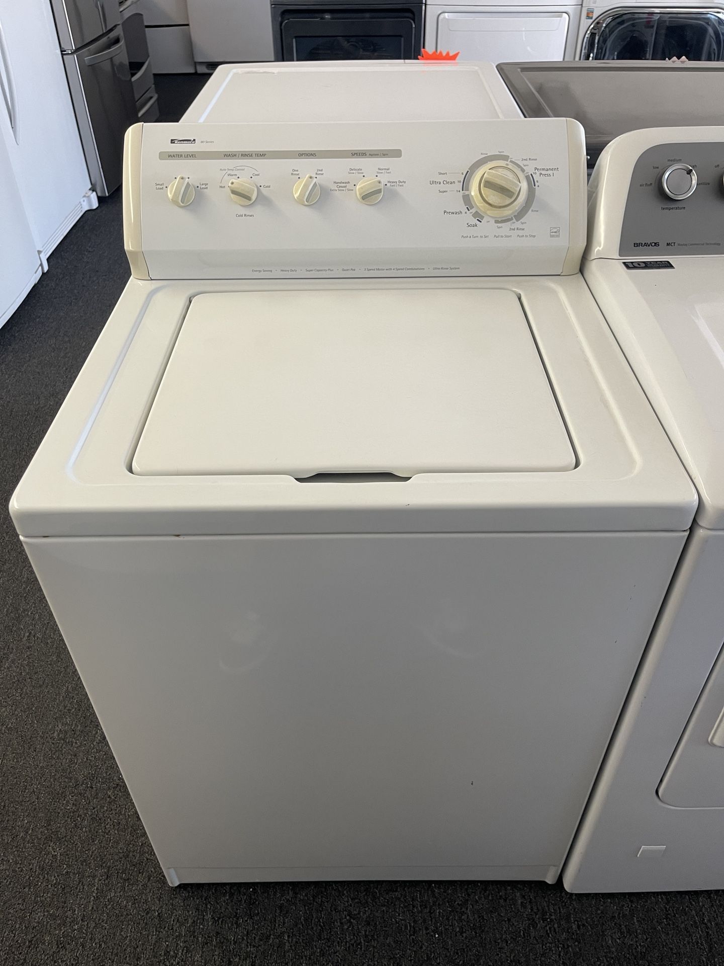 Kenmore 80 series energy star washer