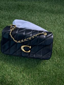 Black Leather (Gold Hardware)