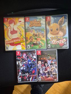 Nintendo Switch Games - Read Description
