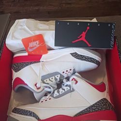 Jordan 3s (worn once)