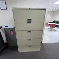 5 Tier Filing Cabinet 