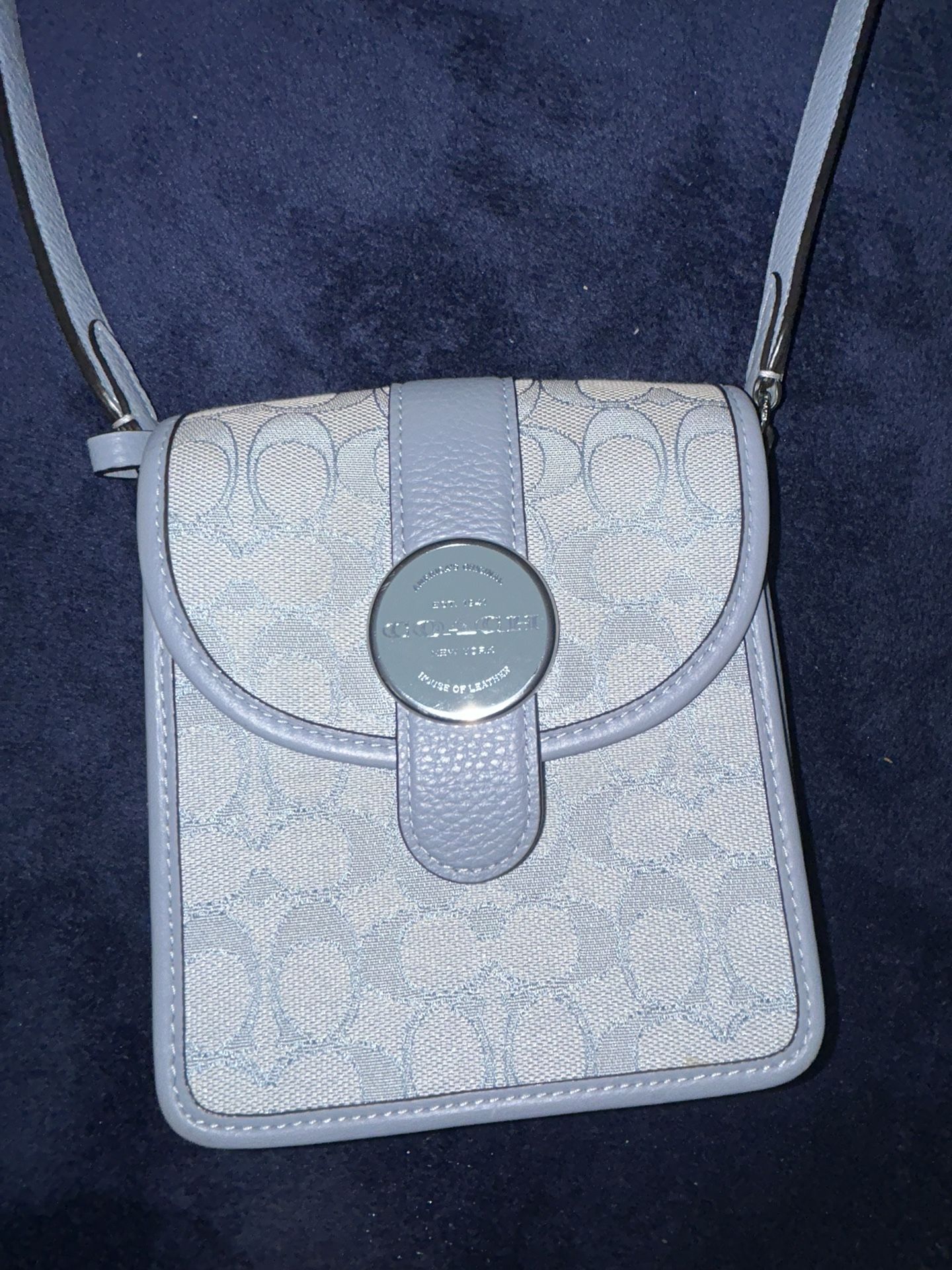 Coach Light Blue Bag
