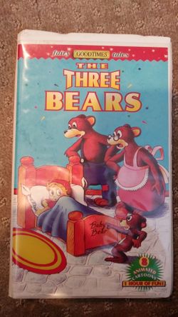 The Three Bears VHS