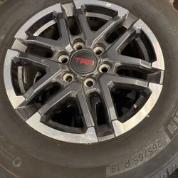 Tacoma TRD Sport Wheels And Tires