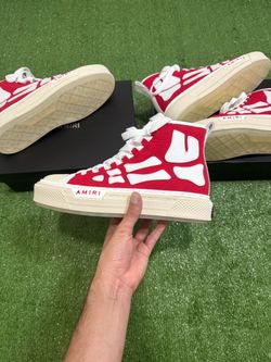 AMIRI SKEL shoes, red color, size 9.5/11