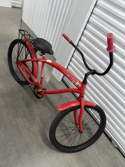 Inferno 26 in Red beach cruiser
