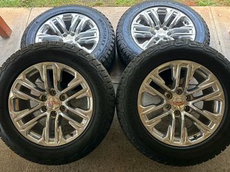 20” GMC Sierra/Yukon Wheels & A/t Tires