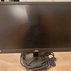 AOC E2070SWN LCD MONITOR 19.5 LED BACKLIGHT