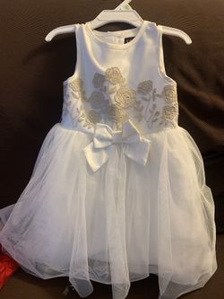 White Toddler Girl Dress Size 4 