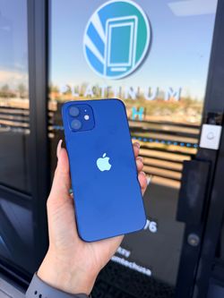 Unlocked iPhone 12 blue 64Gb