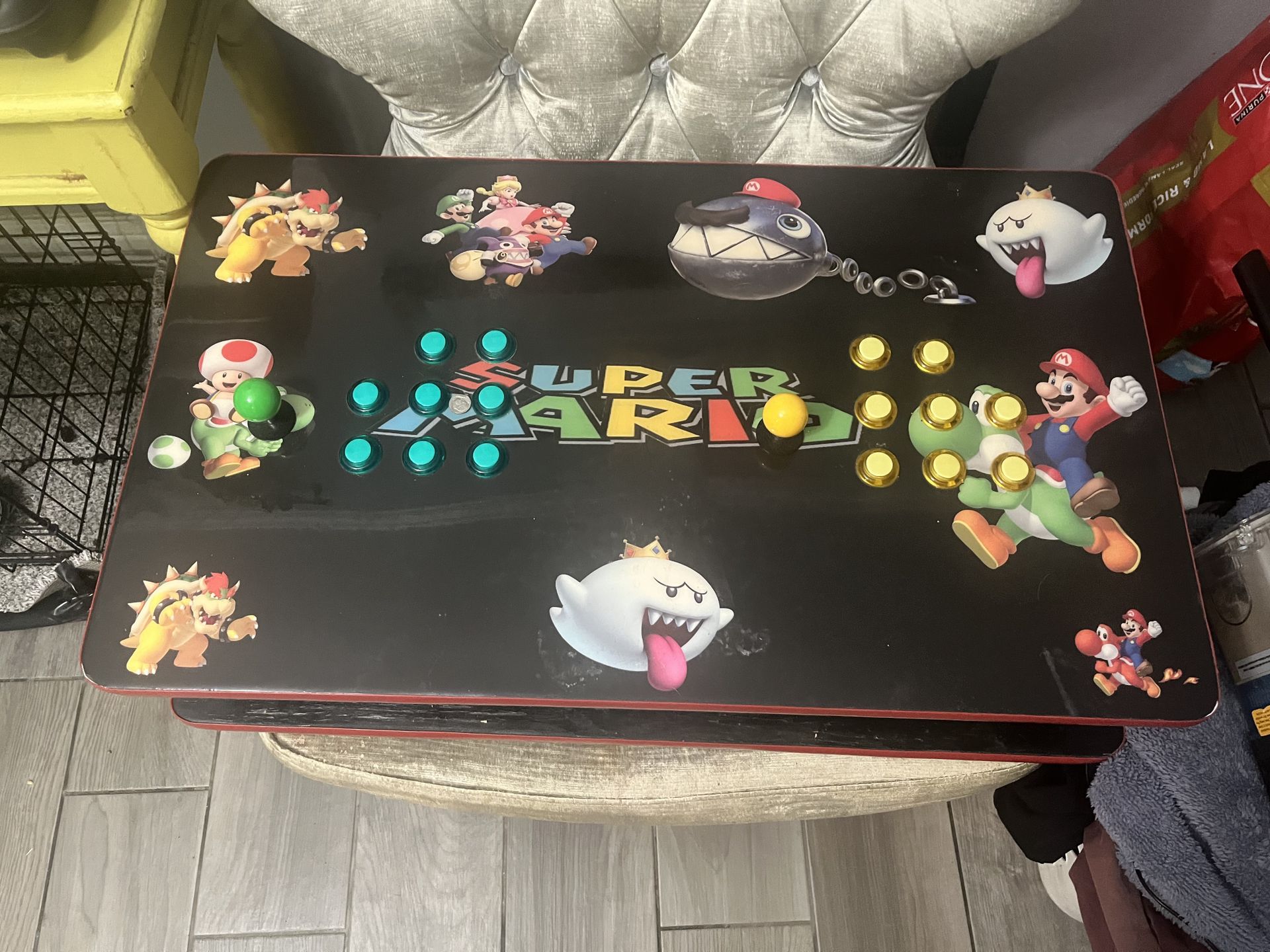 Super Mario themed arcade console for Sale in Dallas, TX - OfferUp