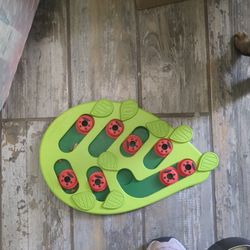 Catstages Buggin' Out Puzzle & Play, Interactive Treat Puzzle Cat Toy, Green