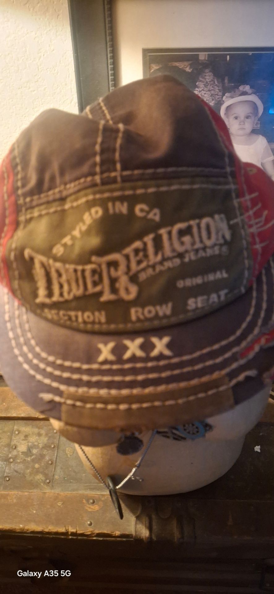 True Religion Distressed hat