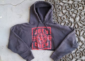 Cropped hoodie