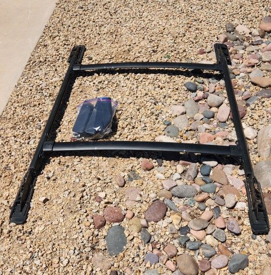 FREE Black Roof Rack Side Rails & Cross Bars Toyota 4Runner for Sale
