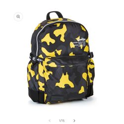 Cookies Smell Proof Backpack Yellow Camo Style# 1556A5950