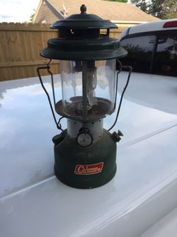 Old Coleman lantern