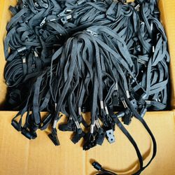 1000 Safety Breakaway Latch Lanyards (Black)