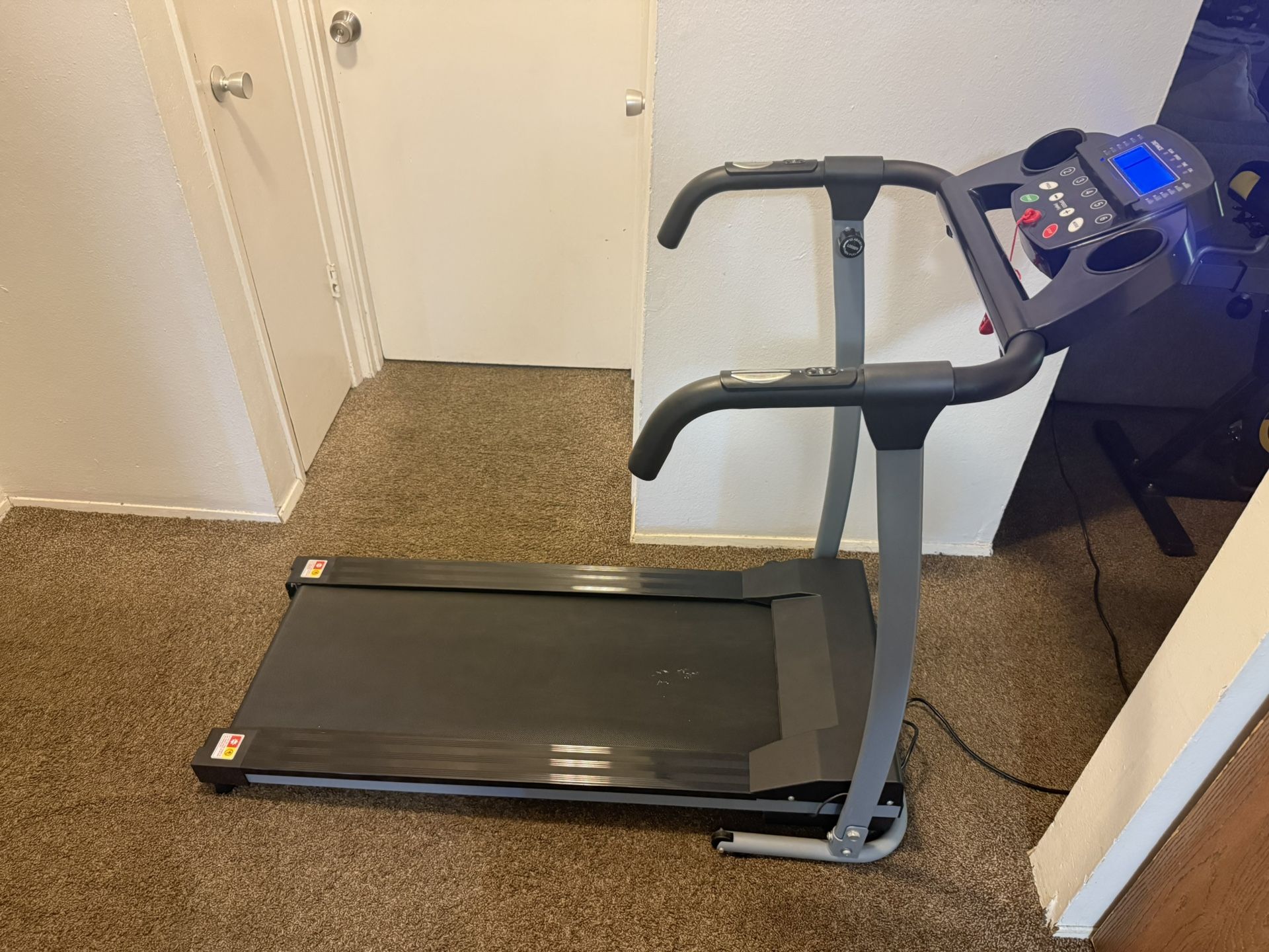 This treadmill is for sale, it is like new.