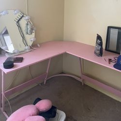 Pink Desk
