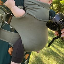 Lalabu Simple Wrap in Olive Green