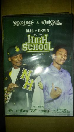 $5 Mac and Devin Go To High School DVD Snoop Dogg and Wiz Khalifa Great for your Collection $5