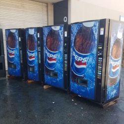 Soda and snack vending machines 