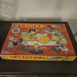 Operation The Simpsons Edition By Milton Bradley