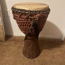Mid-East Rope Tuned Sheesham Djembe