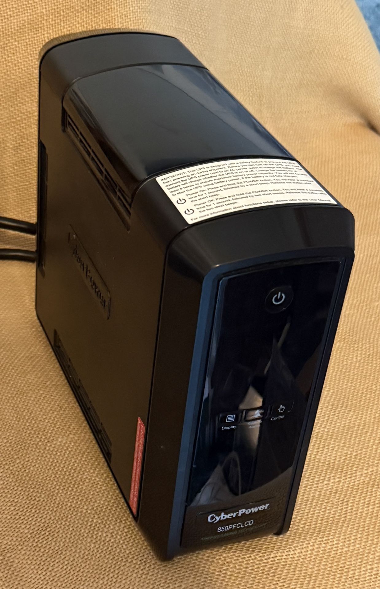 Cyber Power Battery Backup 850PFCLCD
