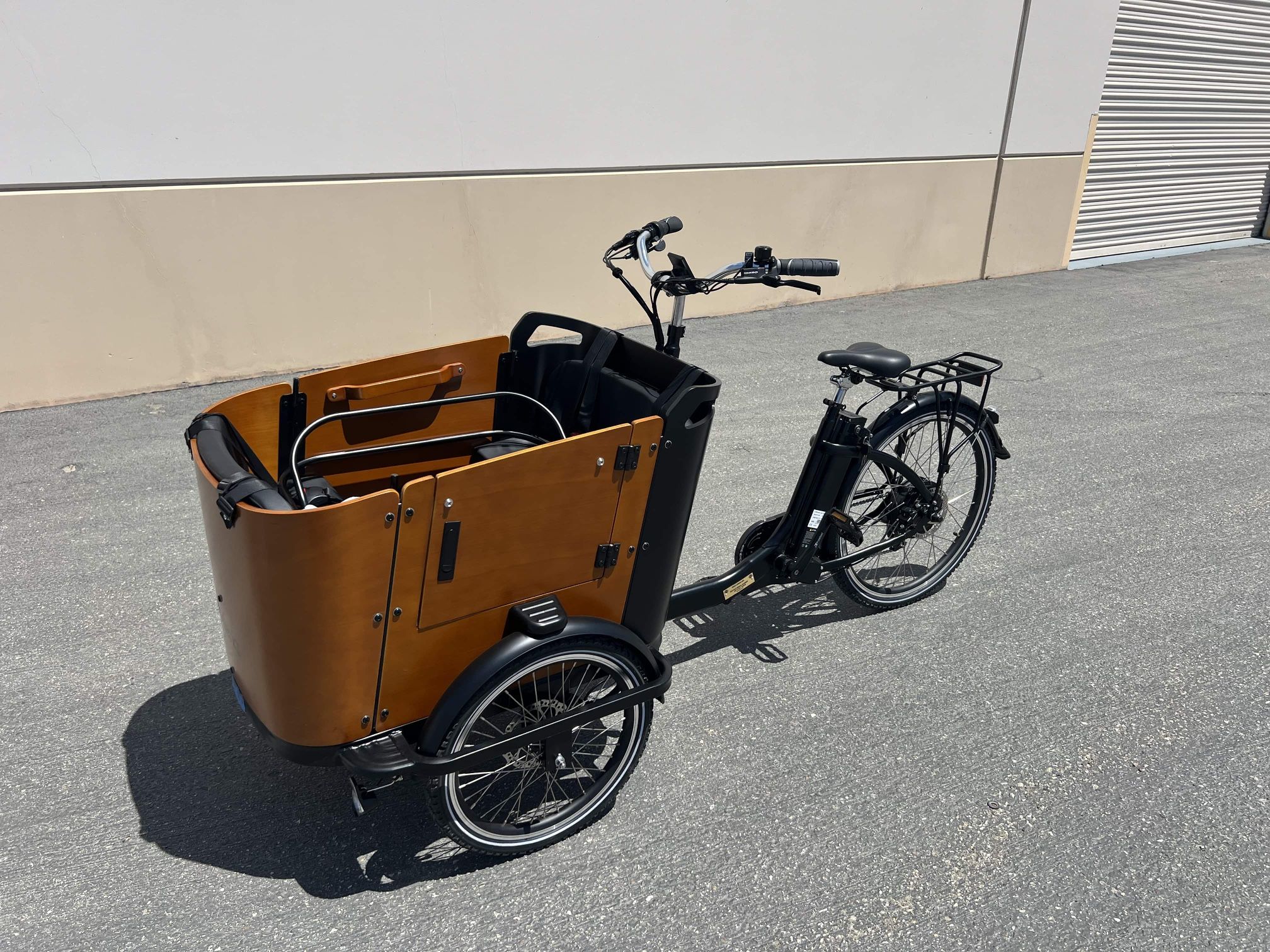 Family cargo Bike FERLA ROYCE - ELECTRIC - WOOD