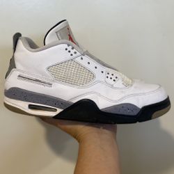Jordan 4 Retro ‘White Cement’ (2012) (For Restoration) Men Size : 10