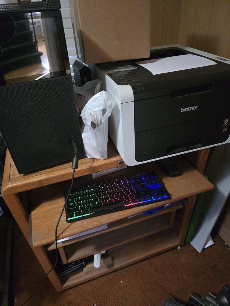 Computer DESK on Wheels