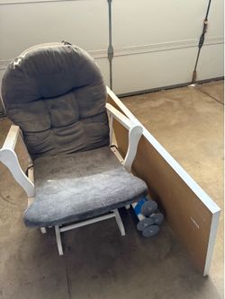 IKEA table & rocking chair