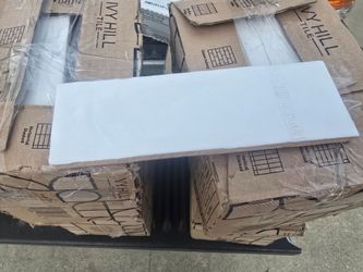 Tile boxes, color white.