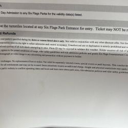 Six Flags Tickets 