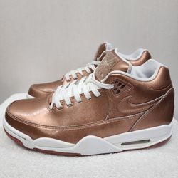 🔥🔥 RARE!! Nike Flight Squad Men's Metallic Red Bronze