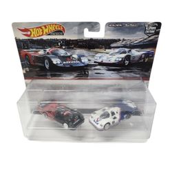 Hot Wheels Premium 2 Pack Car Culture Porsche 962 Advan & Porsche 962 Valvoline