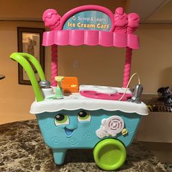 Leap Frog Scoop & Learn Ice Cream Cart ONLY NO ACCESSORIES Developmental Kids